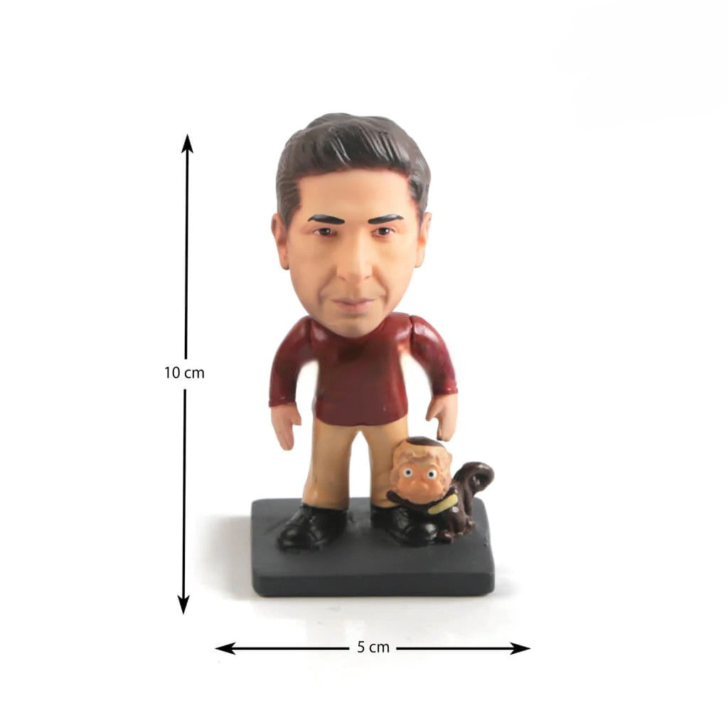 F.R.I.E.N.D.S.Bobblehead (All 6 Combo) | 10 cms | Resin | Action Figure | Friends TV Show | Gift for All | Friends Merchandise